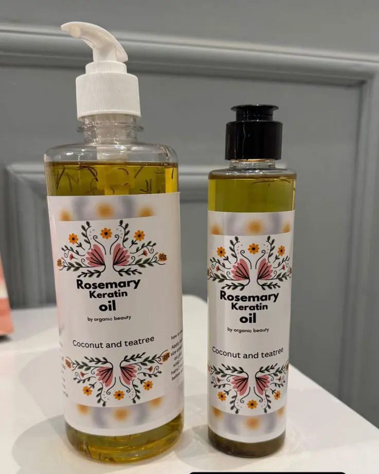 Rosemary keratin oil