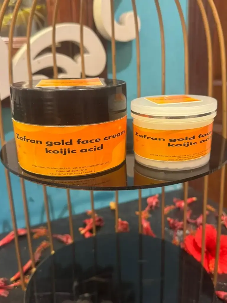 Zafran gold face cream