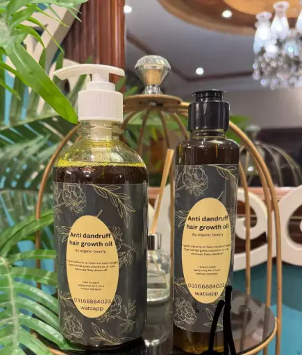 Anti dandruff hair growth oil